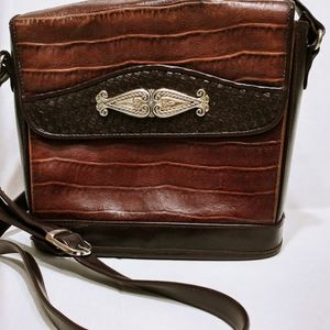 SOLD************Vintage Marlo Leather Shoulder Purse
